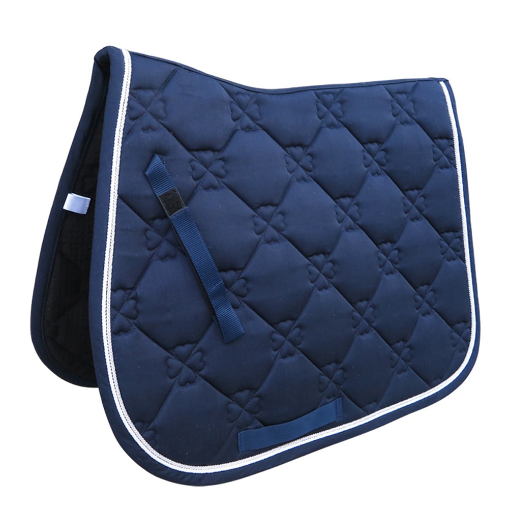 Saddle Pad Equipment Performance Dressage All Purpose Shock Absorbing Cover Cotton Blends Soft Horse Riding Sports Jumping Event